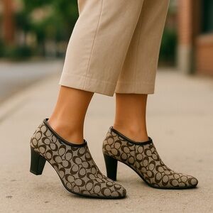 Coach | Shoes | Coach Womens Heels Willa 45 Leather Pump Size 6